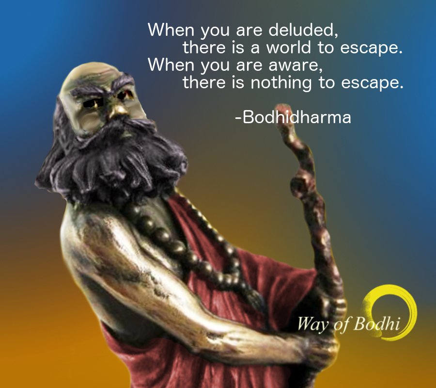 From Bodhidharma's Wakeup Discourse
