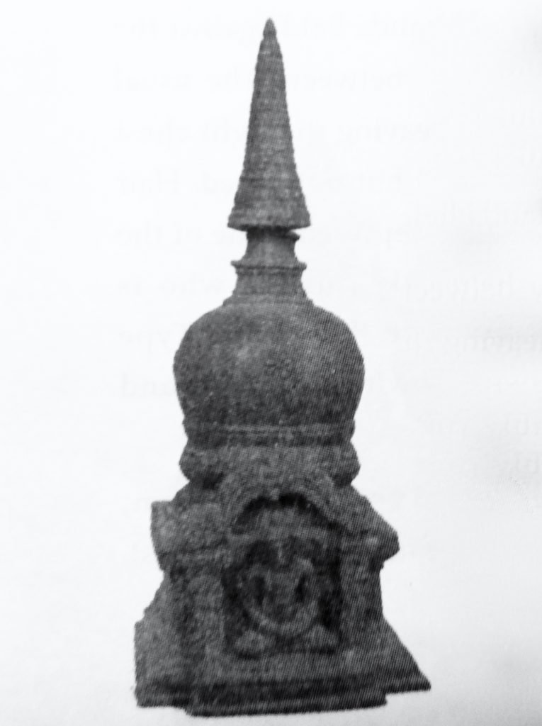 Ancient Buddhist Stupa from Nagapatttinam, Tamil Nadu.