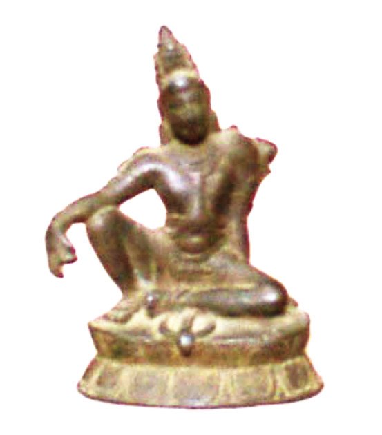 Ancient statue of Bodhisattva Avalokitesvara from Nagapatttinam, Tamil Nadu.