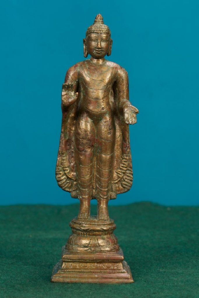 Nagapattinam Buddha statue currently at Napier Museum, Thiruvananthapuram