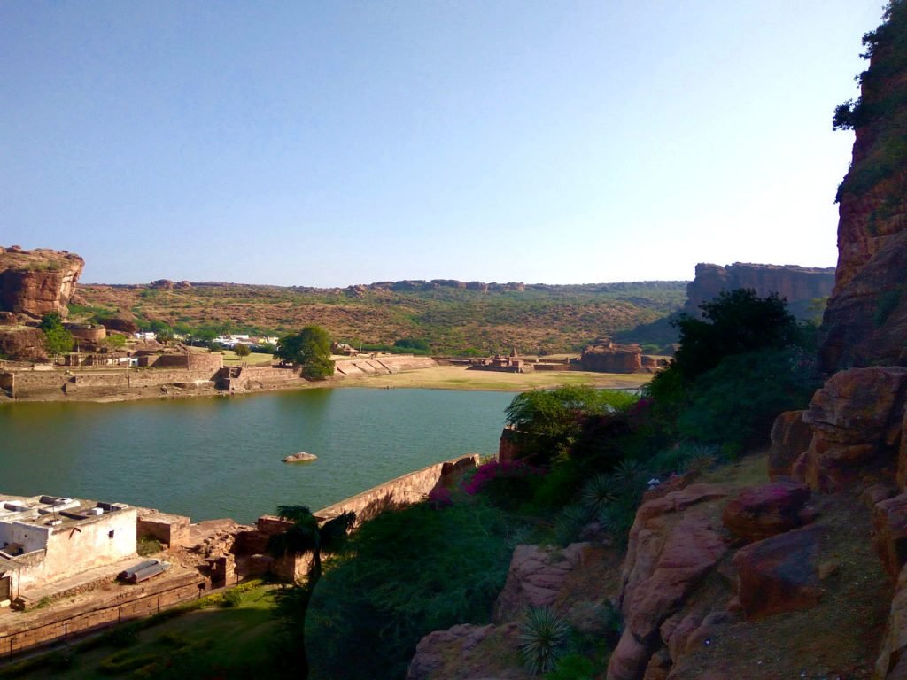 Agasthya Lake (Bhutanatha honda) in Badami, North Karnataka