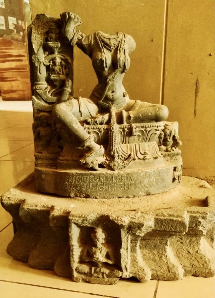 Tara statue from Koliwad, now kept at Kannada Research Centre, Karnataka University - Vajrayana Buddhism in Dharwad, Gadag and Koppal