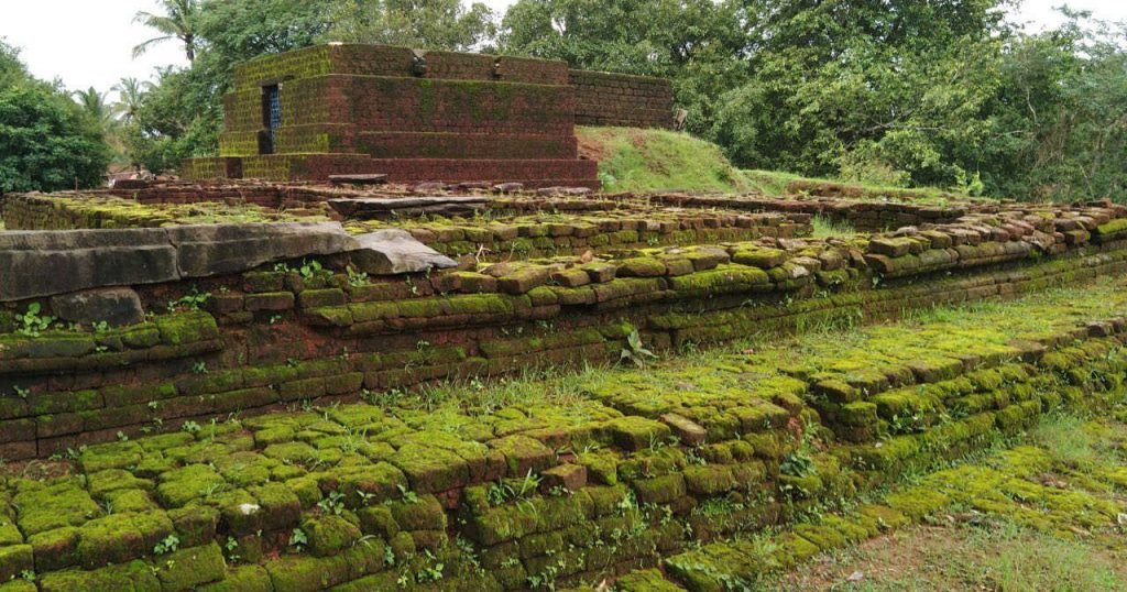 Remains of a Jain Basati from Kadamba period and Veerabhadreshwara temple from Chalukya period
